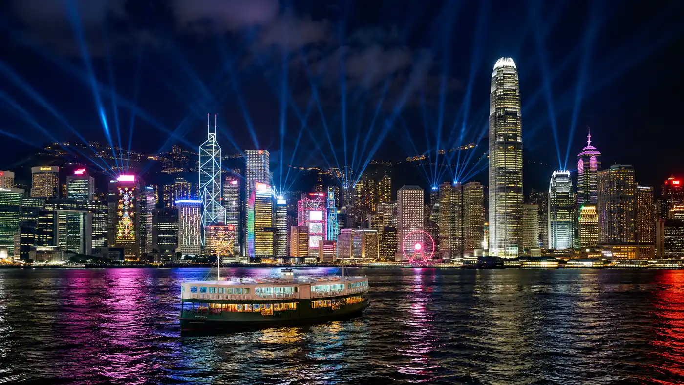 Symphony of Lights Show Hong Kong